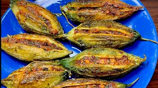 भरवा करेले की ऐसी सब्ज़ी आपने पहले नहीं खायी होगी|Bharwa Karela|Stuffed Bittergourd | Karele ki Sabzi