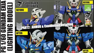 PG 1/60 Gundam Exia custom build Part2