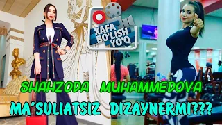 XAFA BO'LISH YO'Q | Shahzoda Muhammedova o'qqa tutildi, yomon bo'ldi lekin!