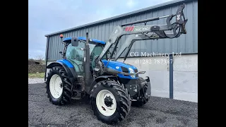 2011 New Holland T6070 Elite Tractor For Sale, 6127 Hours, £34995 + VAT