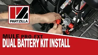 Kawasaki Mule Dual Battery Installation | Partzilla.com