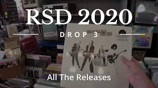 RSD 2020 Drop 3 ALL the Releases. Record Store Day Preview