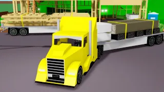Big Rig Truck Driver In Roblox Brookhaven RP