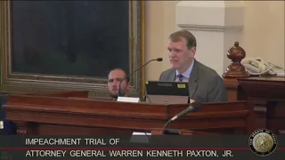 Ken Paxton impeachment trial: First witness continues testimony for Day 2