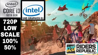 Riders Republic | Intel UHD Graphics G1 + i3-1005G1 | 8GB Ram | Benchmark