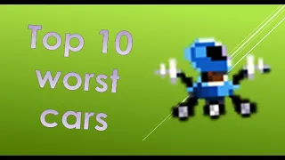 Top 10 worst cars in Drive Ahead! | Do NOT play these cars!