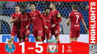 Highlights: FC Porto 1-5 Liverpool | Salah, Mane & Firmino hit five in Portugal