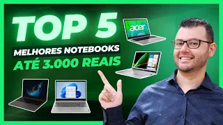 Top 5 melhores notebooks até 3000 reais. Notebook custo-benefício 2023