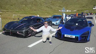 CHASING 15 KOENIGSEGGS on My First Senna Road Trip!