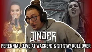 DOUBLE REACTION! JINJER! - Perennial (Live at Wacken) / Sit Stay Roll Over!
