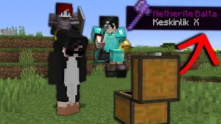 Minecraft Manhunt, Ama SANDIKLAR OP EŞYA Veriyor..