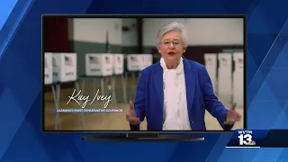 Governor Ivey defends 'stolen election' claim in campaign ad