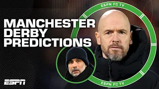Manchester Derby PREDICTIONS 🔮 Seb calling for a DRAW?! | ESPN FC