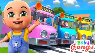 Wheels On the Bus ( Parents Version ) | Ten In The Bus | Nursery Rhymes & Kids Songs