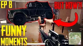 PUBG Funny Moments #8 | Best PUBG WTF Fails & Funny Moments (PlayerUnknown's Battlegrounds)