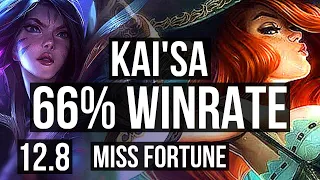 KAI'SA & Leona vs MISS FORTUNE & Tahm Kench (ADC) | Legendary, 66% winrate | EUW Grandmaster | 12.8