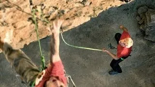 How to belay the leader with a GRIGRI - Belaying techniques