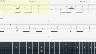 NIRVANA Blew (guitar tab)