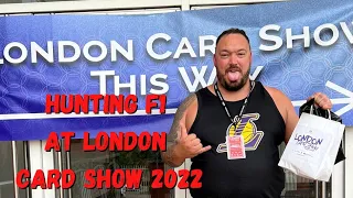Hunting for F1 cards at the London Card show 2022