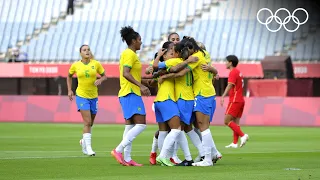 Женский футбол, Токио-2020 ⚽ Китай-Бразилия, Замбия-Нидерланды