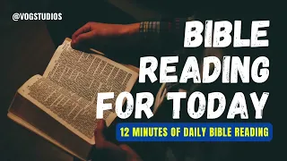 Bible Reading For Today - April 25, 2022 | Bible Reading Audio