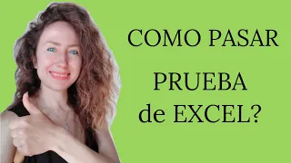 ENTREVISTA de TRABAJO - Como pasar prueba de Excel? Consigue trabajo que quieras con Excel! (2023)