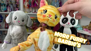 Opening more furry Barbie’s. Barbie cutie reveal wave 1 (full set) unboxing | Zombiexcorn