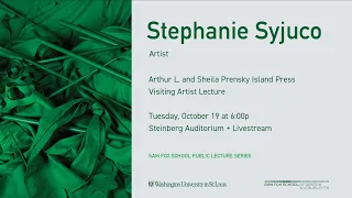 Arthur and Sheila Prensky Island Press Visiting Artist Lecture: Stephanie Syjuco