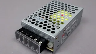 Mean Well RS-25-5 / 5V 5A power supply / What's inside?