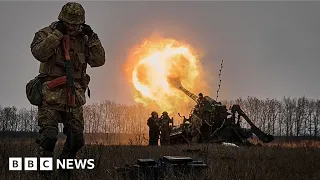 Ukraine frontline:  the battle for Bakhmut - BBC News