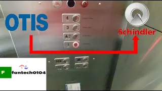 Otis/Schindler Traction Elevator @ Stamford Town Center - Stamford, Connecticut