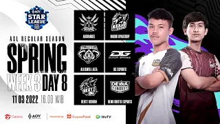 ASL 2022 Spring Week 3 Day 8 | Garena AOV Indonesia