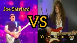 Joe Satriani Vs Yngwie Malmsteen Solo Guitar