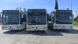 Λεωφορεία στο κέντρο και ανατολικά της Θεσσαλονίκης