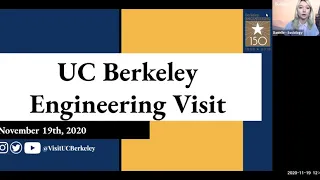 UC Berkeley Virtual Engineering Visit - Thursday, November 19, 2020