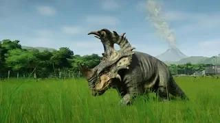 Rescuing Dinosaurs from Volcano- Jurassic World Evolution Cinematic episode 05 (Season 4)