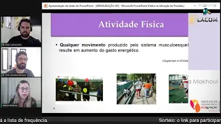 Webinar: Métodos de mensuração do nível de atividade física