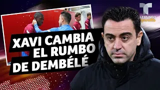 Xavi Hernández se reúne con los agentes de Dembélé  | Telemundo Deportes