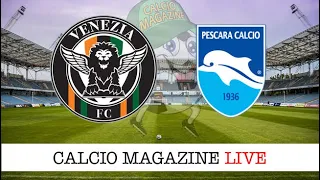 Venezia-Pescara 1-1 RED CART CRISTIAN GALANO red cart fabrizio Caligara