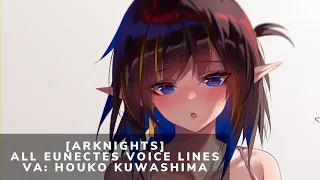 Eunectes Zumama All Ingame Voice Lines Dub JP Sub CC EN - Arknights (VA: Houko Kuwashima)