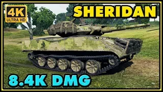 World of Tanks | XM551 Sheridan - 8 Kills - 8,4K Damage Gameplay