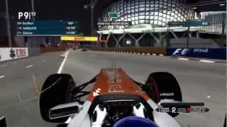F1 2012 Online: Singapore & Spa