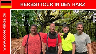 Autumn Tour in the Harz Mountains 2021 - A Travel Documentary - HD - Motorcycle Tour Cool Bikers