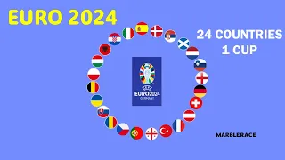 EURO 2024 Marble Race Football