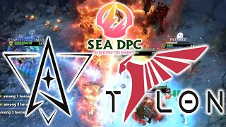 TALON DEBUT IN DIV 1 !!! TALON ESPORTS vs POLARIS ESPORTS - DPC SEA TOUR 3 DIVISION 1 DOTA 2