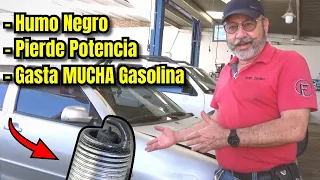 🚘⛽️Mi Carro Gasta Mucha Gasolina, Echa Humo Negro y Pierde Potencia - SOLUCIÓN