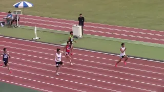 2024年　岩壁杯　オープン男子100ｍ二次レース　1組