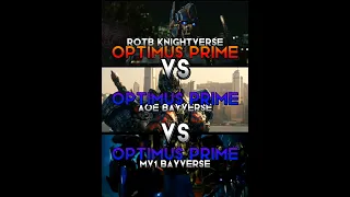 Autobots Mv1 Vs Autobots Aoe Vs Autobots Rotb Part 5 Optimus Prime #transformers #shorts