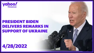 President Biden delivers remarks in support of Ukraine