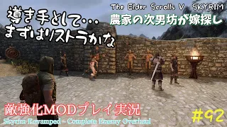 【スカイリムSE】#92　敵強化MOD＆縛りで魔法使いプレイ。結婚もしたい！ 【ゆっくり実況】